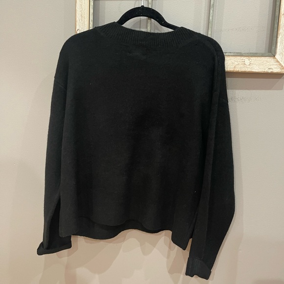 Black v neck sweater from target - Picture 4 of 6